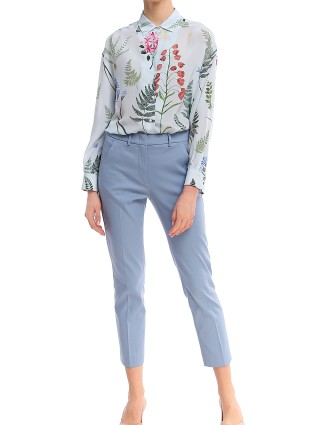 Блакитна сорочка WEEKEND MAX MARA : фото 1 - Invogue